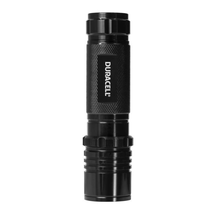 DURACELL Lampe torche LED 300 lm portée 143m Aluminium noir