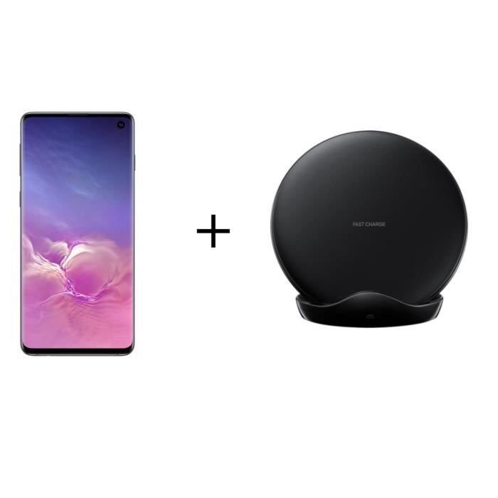 Samsung Galaxy S10 512 Go Noir Prisme + PAD induction