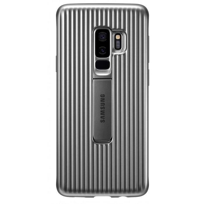 Coque smartphone SAMSUNG Coque renforcee Silver pour S9+