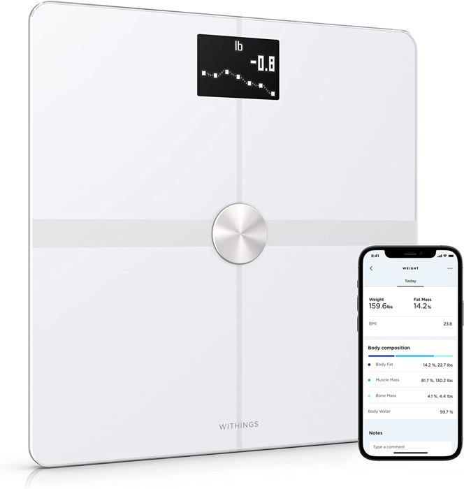 NOKIA Balance connectée Body Plus- analyse de la composition corporelle - Blanc