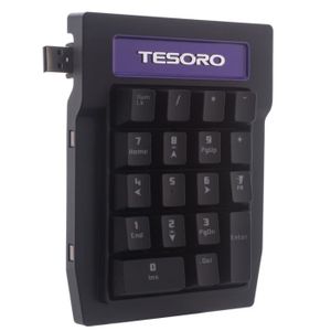 Tesoro Tizona Clavier Numpad mécanique Switches Bleus
