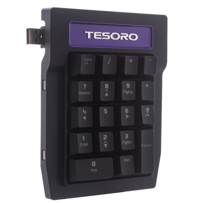 Tesoro Tizona Clavier Numpad mécanique Switches Bleus