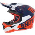 SHOT Casque Cross Furious Spectre Bleu Néon Orange
