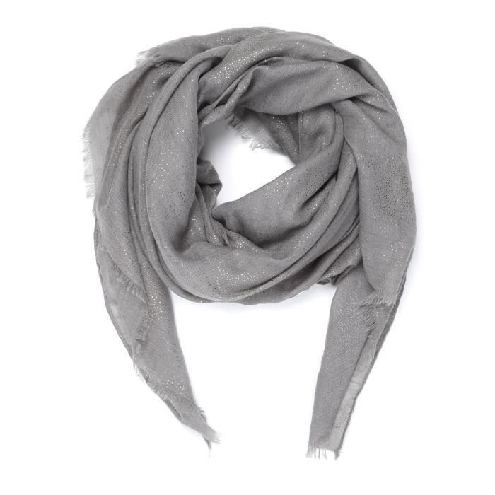 LPB WOMAN - Foulard Cendre Irisé