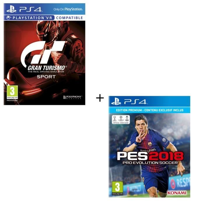 GT Sport + PES 2018 Edition Premium
