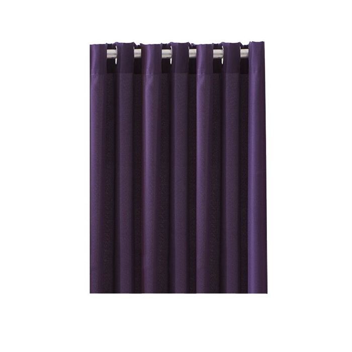 Rideau à Œillets occultant deep purple