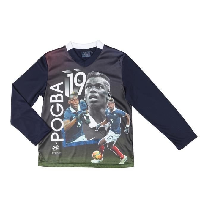 FFF T-shirt Football Pogba Enfant Garçon FTL