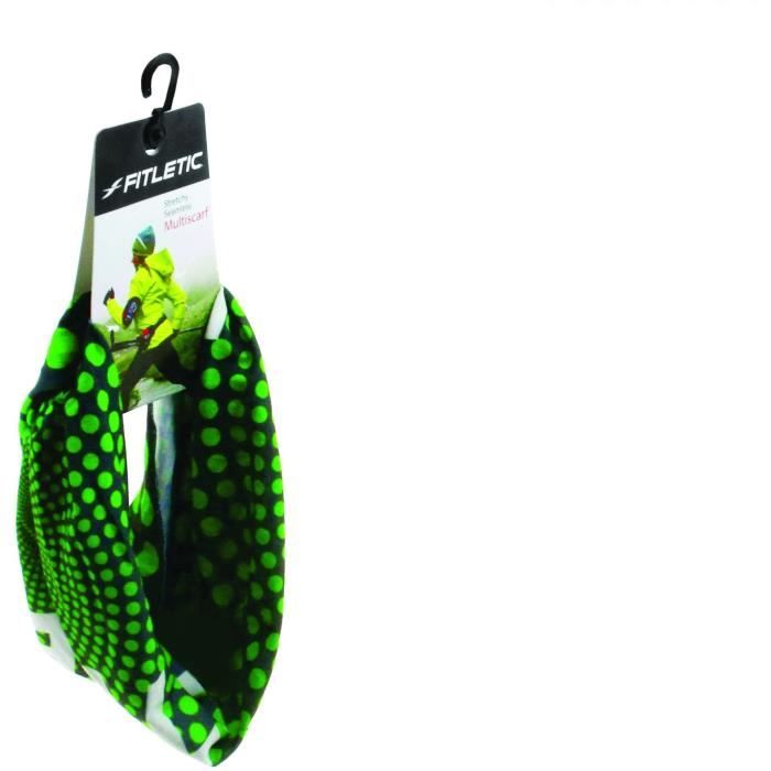 FITLETIC Bandeau Multiscarf - Vert pois