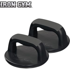 IRON GYM Accessoire de Musculation Rotating Push Up Pro Grips Crossfit