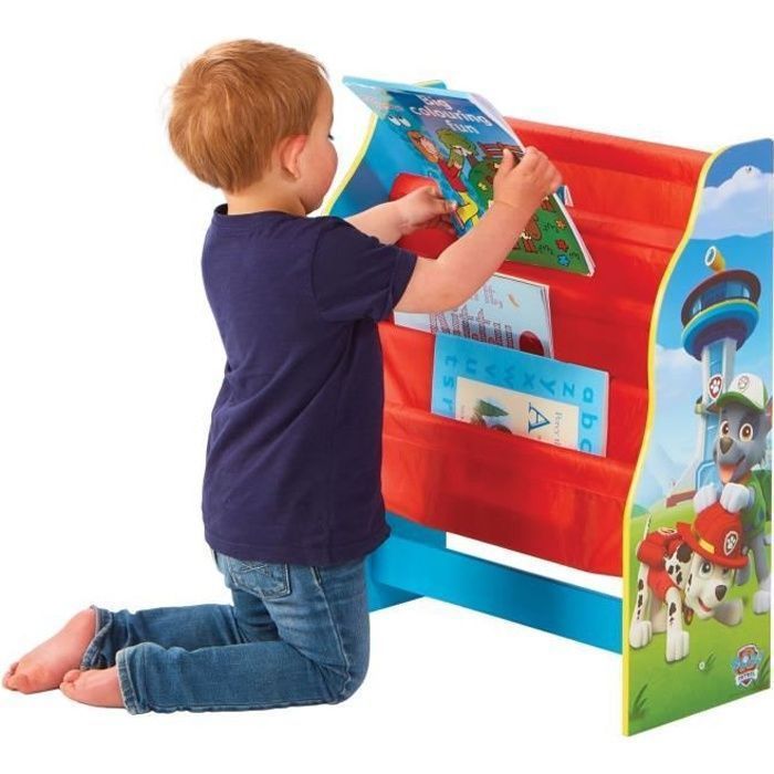 PAT PATROUILLE Bibliothèque à Pochettes Pour Enfants
