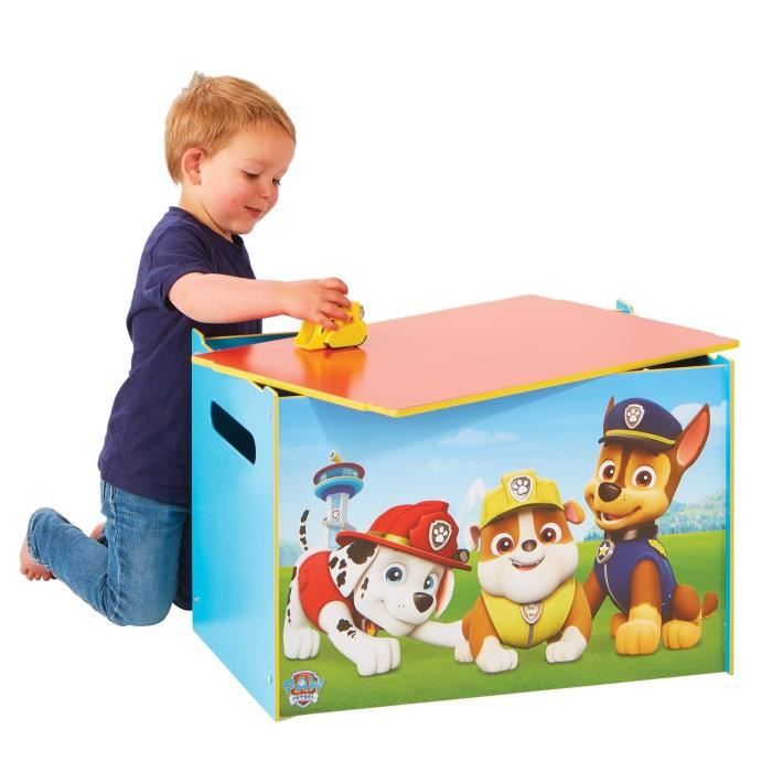 PAT'PATROUILLE Coffre à Jouets - Coffre De Rangement
