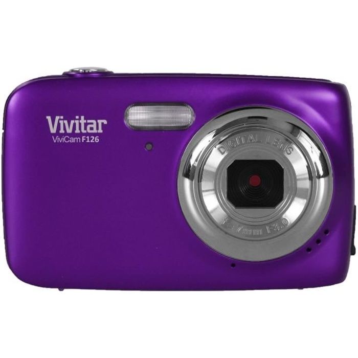 VIVITAR VS126 Violet - 16 Mégapixels écran 1,8\