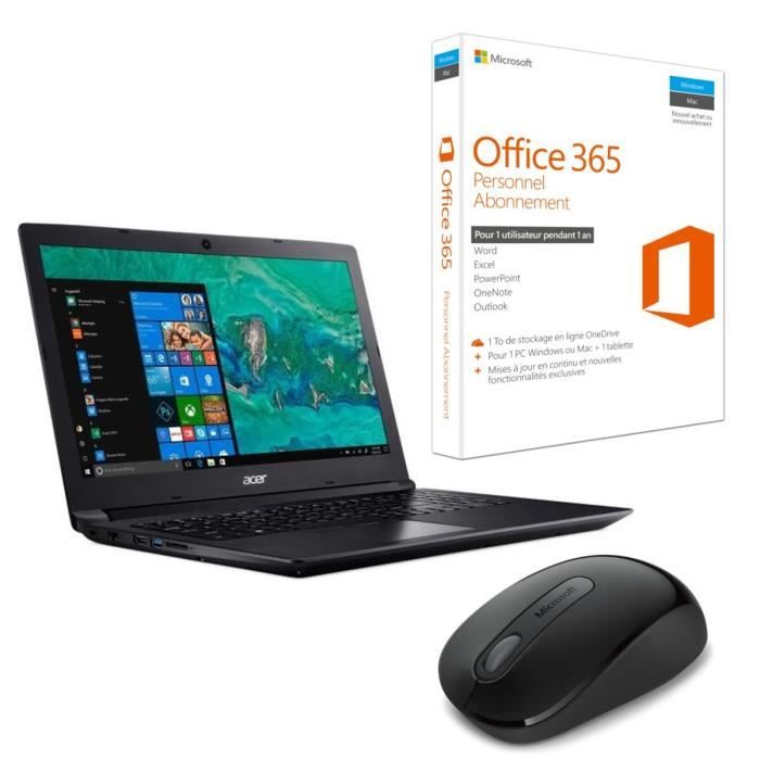 ACER PC Portable Aspire A315-41-R4NU 15,6\