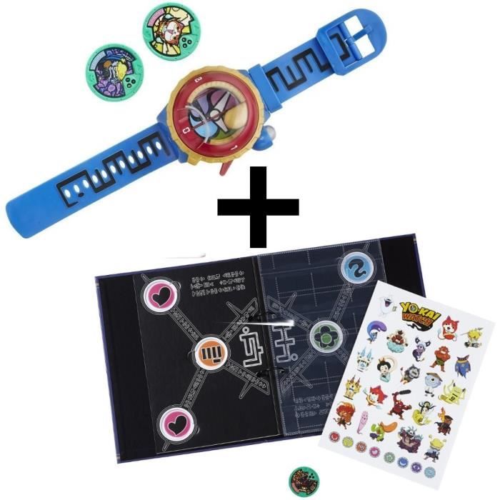 YO-KAI WATCH - La Montre de la Saison 2 + 1 Album Collector Médallium