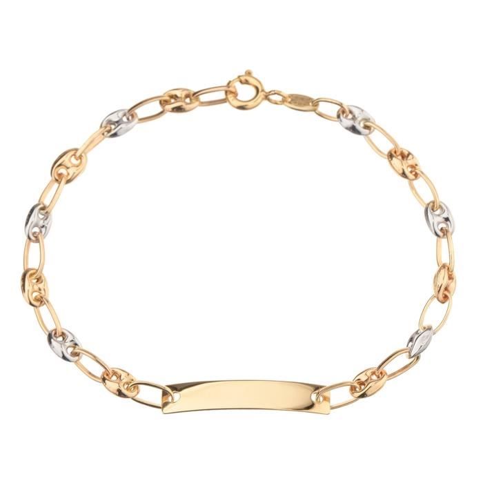 Les Bijoux d'Emma -Gourmette pour Enfant - OR 9CT