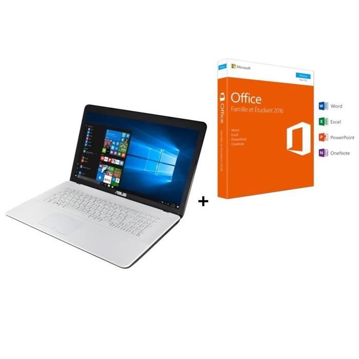 ASUS PC Portable F751NA-TY018T 17,3\