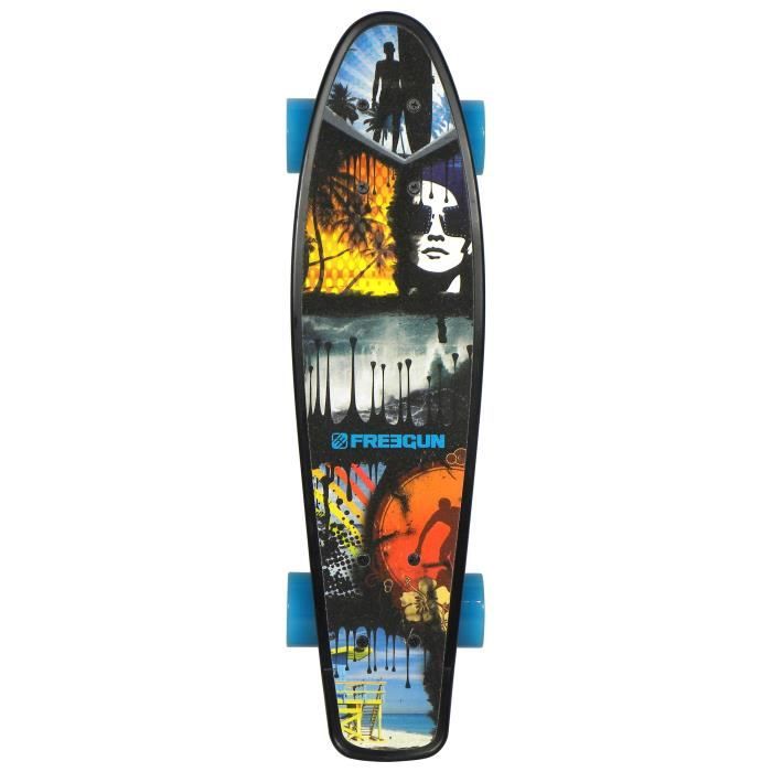 FREEGUN Skateboard Vintage Stripe 22,5''