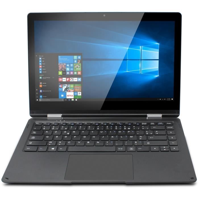 Ordinateur Portable Convertible Thomson Neo 360 X - Ecran 13,3 pouces HD IPS - Celeron N3350 - RAM 4Go - Stockage 32Go - Windows 10