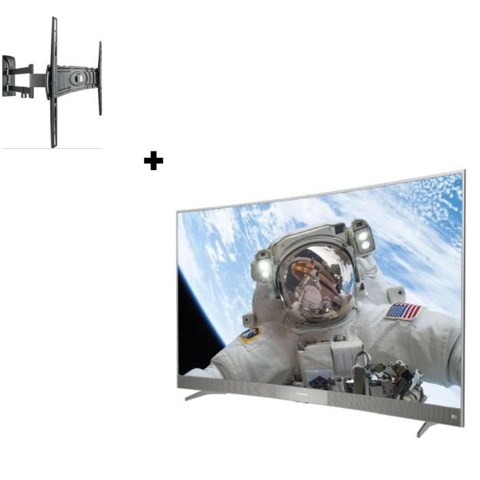 THOMSON 49US6006 TV LED 4K / UHD + MELICONI Curved 400DR