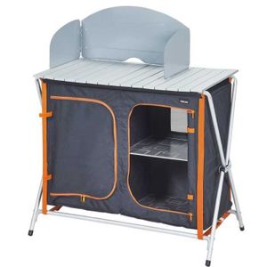 TRIGANO Meuble Cuisine Pliant Gris Tang