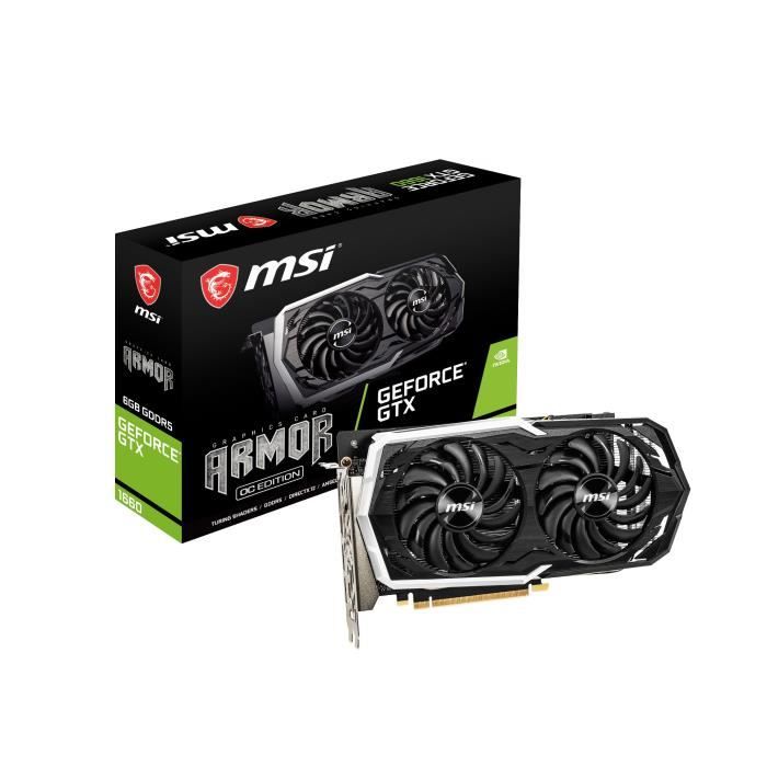 MSI Carte graphique GeForce Armor 6G OC