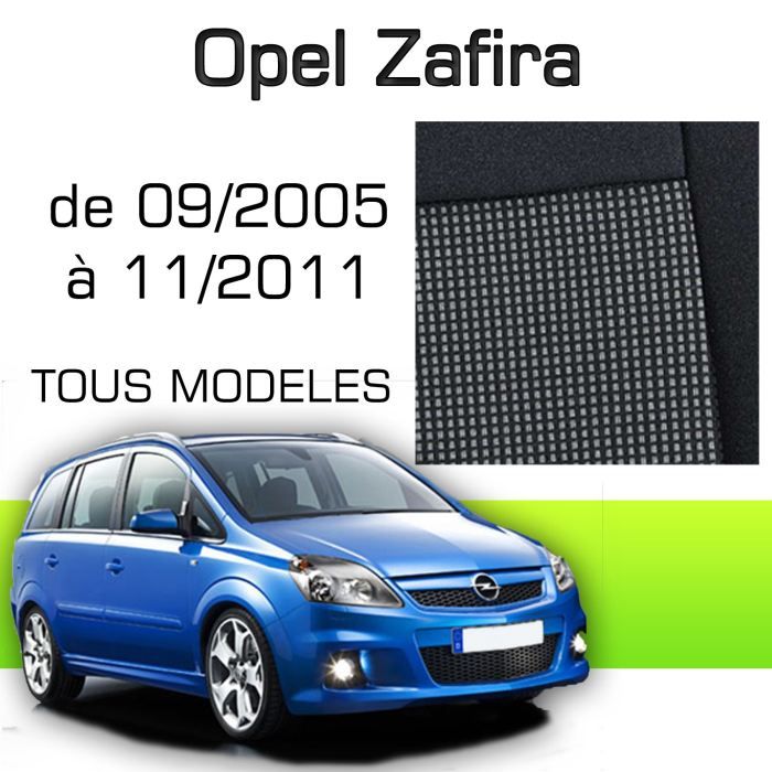 Housse sur mesure Zafira 09/05 à 11/11