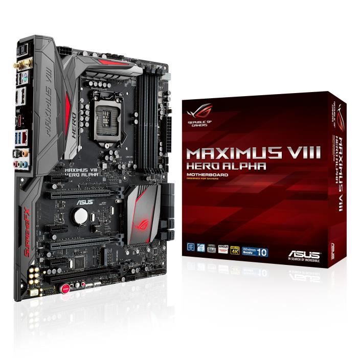 Asus carte mère MAXIMUS VIII HERO ALPHA