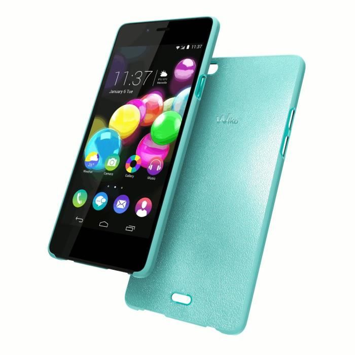 Wiko Coque Ultra fine pour Highway Pure bleen
