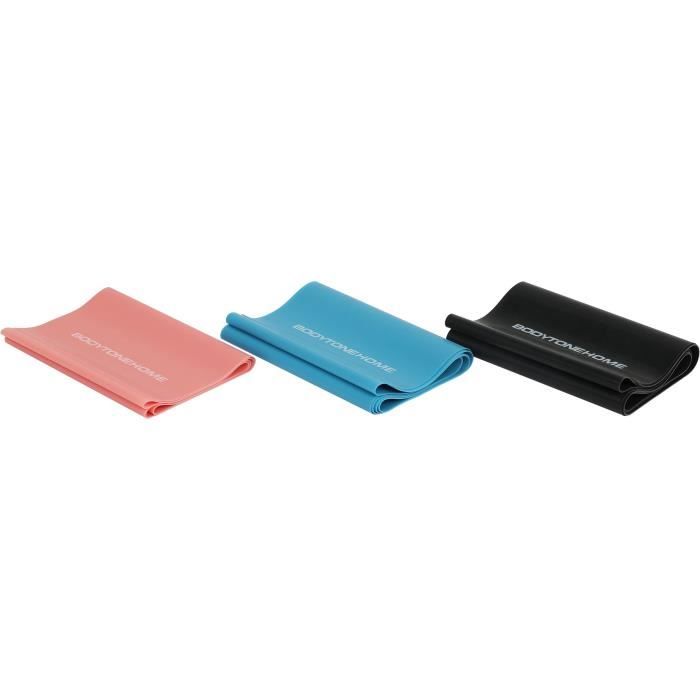 BODYTONE Lot de 3 Sangles élastiques Home - Mixte