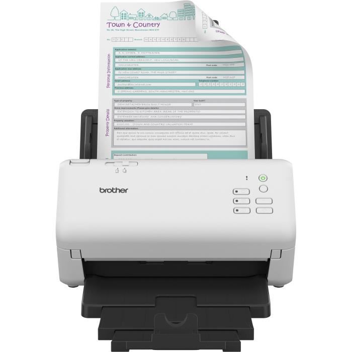 Scanner BROTHER ADS4300 Documents Bureautique RectoVerso 40