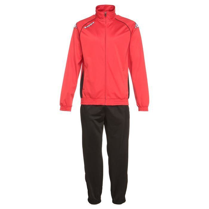 KAPPA Survêtement Pescara - Homme - Rouge et noir