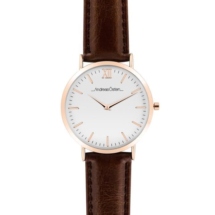 ANDREAS ÖSTEN Montre Quartz AO50RED Mixte