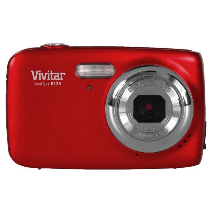 VIVITAR VS126 - Appareil photo numérique compact 16 Mégapixels, écran 1.8\