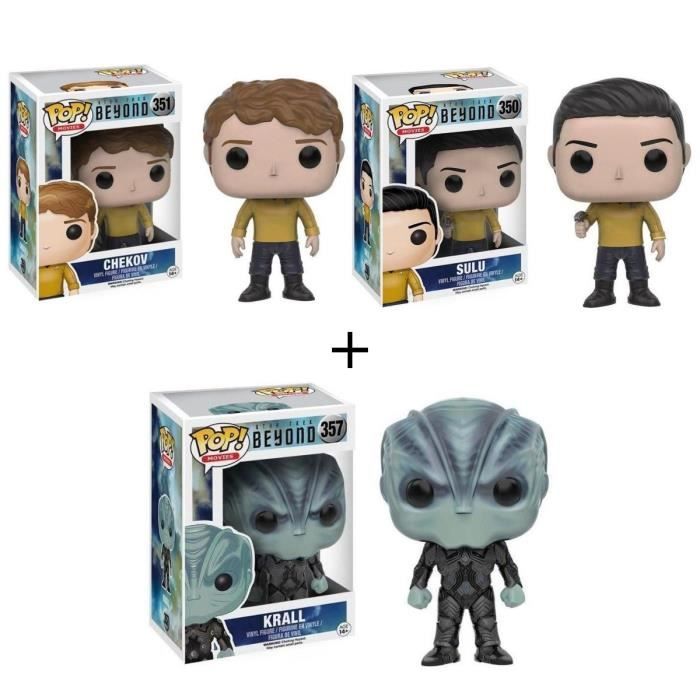 Pack de 3 Pop! Star Trek Beyond