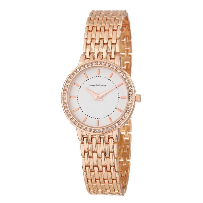 JEAN BELLECOUR Montre Quartz REDS15RGW Femme