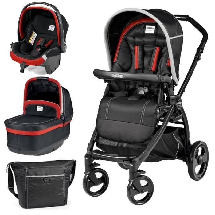 PEG PEREGO Poussette Combiné Pack Trio Book Plus