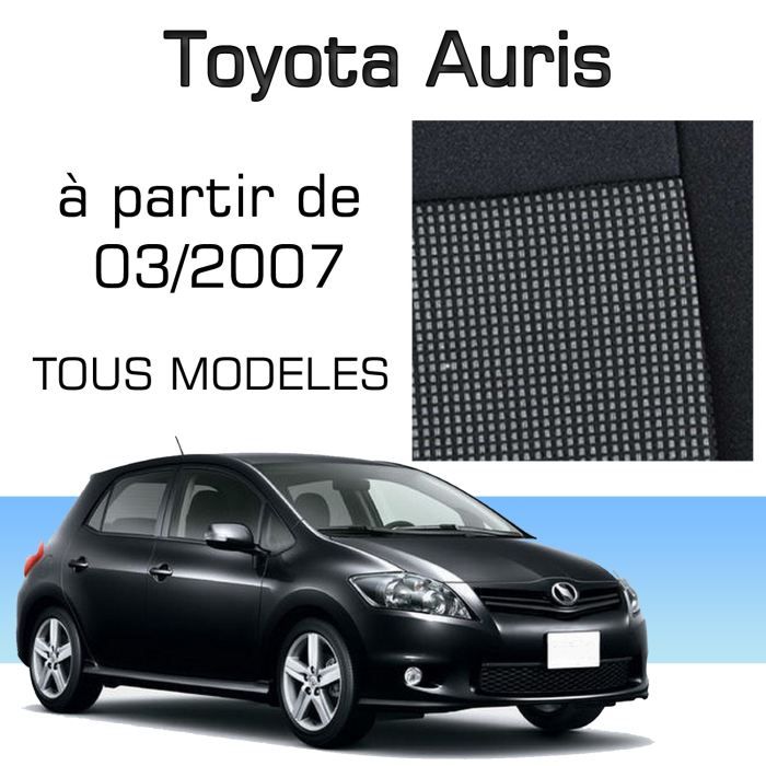 Housse sur mesure Toyota Auris depuis 03/07