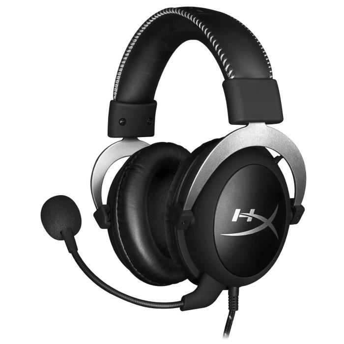 HYPERX Casque Gamer Cloud Silver - 3.5mm