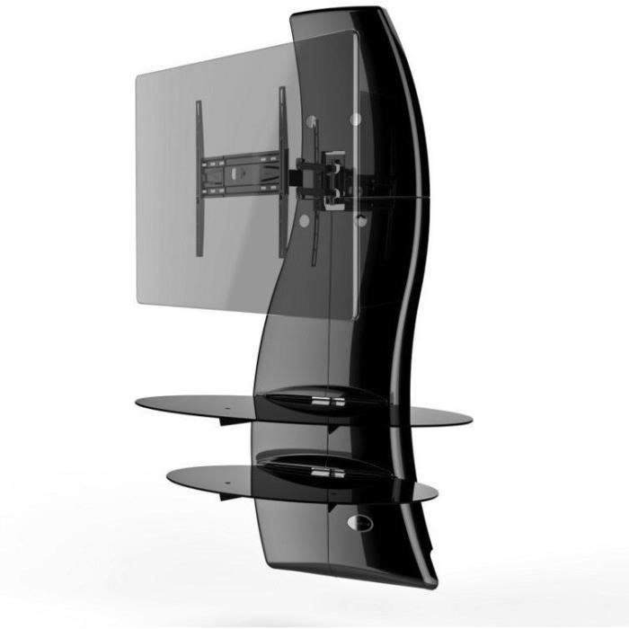 MELICONI GHOST DESIGN 2000 ROTATION Meuble TV support Noir - Pour TV 32\