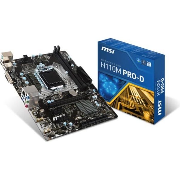 MSI Carte mère H110M PRO-D