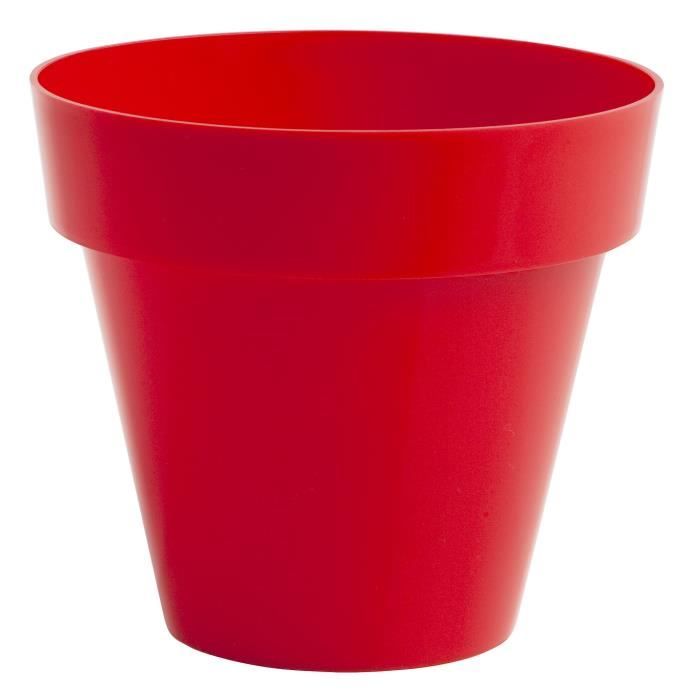 Pot à fleurs 18 Cm Collection LIMITED - Rouge