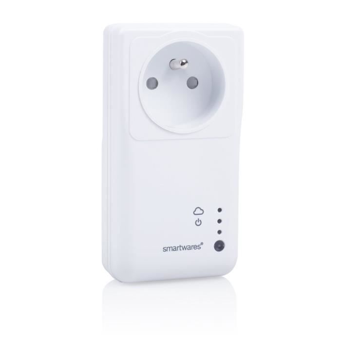 SMARTWARES Prise - box connectée intelligente Smarthome Controller - Contrôlable via application - Blanc