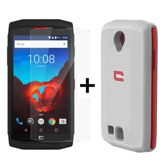 Crosscall Trekker X3 Anti-Choc + coque flottante et Protège écran offerts