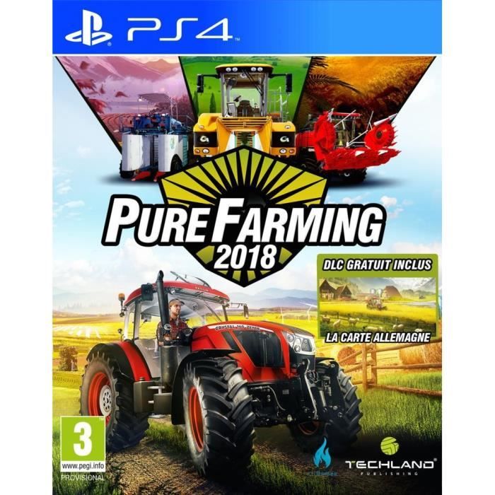 Pure Farming 2018: Day One Edition Jeu PS4 + 2 bonus de précommande