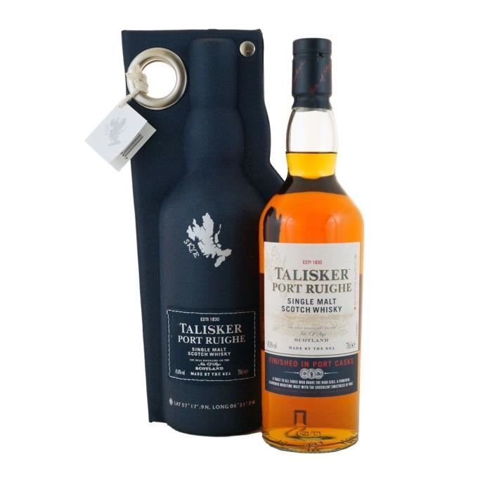 Talisker - Port Ruighe - Single Malt Scotch Whisky - 45,8% - 70 cl - Edition Limitée