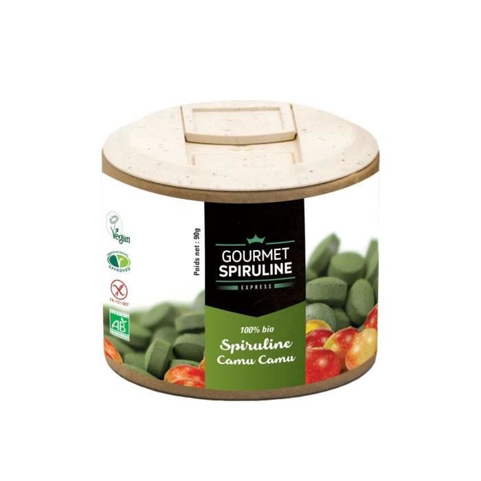 GOURMET SPIRULINE 180 comprimés Spiruline-Camu Bio - 90 g