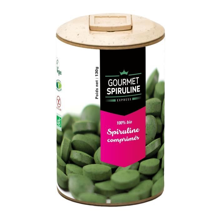 GOURMET SPIRULINE Comprimés Spiruline - 130 g