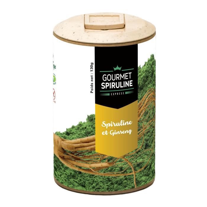 GOURMET SPIRULINE Poudre Spiruline-Curcuma Bio - 130 g