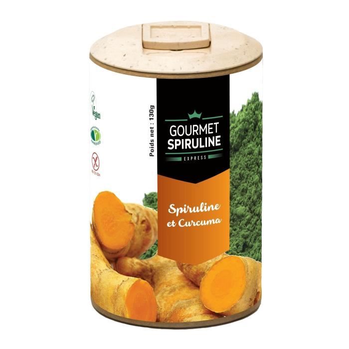 GOURMET SPIRULINE Poudre Spiruline-Ginseng Bio - 130 g