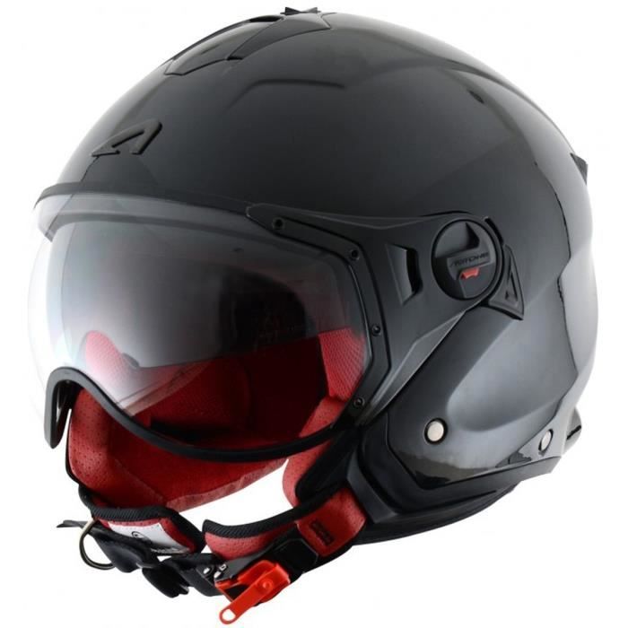 ASTONE MiniJet Sport Casque Jet Noir